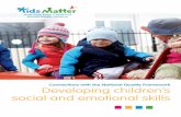 Developing children's social and emotional skills