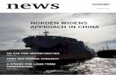 NORDEN WIDENS APPROACH IN CHINA