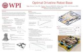 Optimal Driveline Robot Base