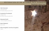 RESTORATION OF THE OTTOMAN BATH (HAMMAM)
