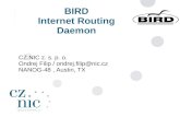 BIRD Internet Routing Daemon