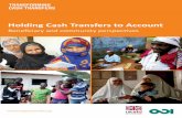 Holding cash transfers to account: beneficiary and community ...