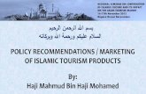 POLICY RECOMMENDATIONS / MARKETING OF ISLAMIC ...