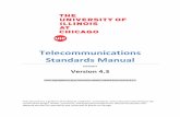Telecommunications Standards Manual