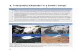 4. Anticipatory Adaptation to Climate Change