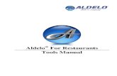 Aldelo For Restaurants Tools Manual