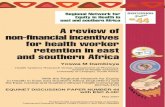 A review of non-financial incentives for health worker retention in ...