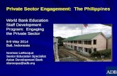 Private Sector Engagement: The Philippines