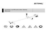 Trimmer and Brushcutter Safety Manual - Stihl