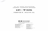 Icom - IC-735 service manual