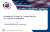 Standards Update & Federal Health Architecture Overview
