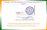Design and Development of Intake Systems for HEPP