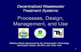 Decentralized Wastewater Treatment Systems