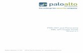 PAN-OS and Panorama XML API Usage Guide