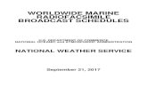 Worldwide Marine Radiofacsimile Broadcast
