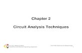 Chapter 2 Circuit Analysis Techniques