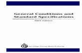 General Conditions and Standard Specifications - 2005 Edition