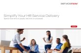 Simplify Your HR Service Delivery