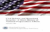 Civil Defense and Homeland Security: A Short History of National ...