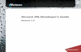 Versant JPA Developer's Guide
