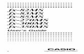 Casio Calculator's Manual