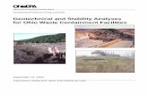 660 Geotechnical and Stability Analyses for Ohio Waste ...
