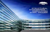STRUCTURAL ENGINEERING + FABRICATION STEEL GRADES