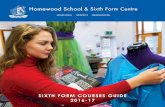 SIXTH FORM COURSES GUIDE 2016-17