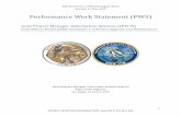 Performance Work Statement (PWS) - Northrop