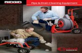 Pipe and Drain Cleaning Equipment