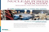 Nuclear Power Industry, Welding Filler Materials