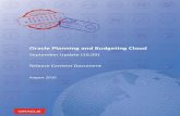 Oracle Planning and Budgeting Cloud September 2016 Update RCD