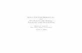SOLUTIONS MANUAL for Stochastic Modeling: Analysis and ...