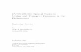 CVEN 489-501: Special Topics in Mixing and Transport Processes ...