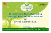 Rakesh Bhargava, Chief Climate and Sustainability Officer, Shree ...