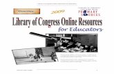 Library of Congress Online Resources for Educators