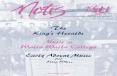 The King's Heralds Music at Walla Walla College Early Advent Music