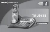 Uniden TRU9465-2 5.8GHz Dual Handset System
