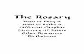 Rosary Booklet - The Rosary Shop