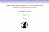 Global Optimization Algorithms for Chemical Applications
