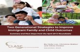 Two-Generational Strategies to Improve Immigrant Family and Child ...