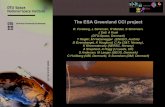 The ESA Greenland CCI project