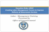Executive Order 13522: Creating Labor-Management Forums to ...