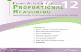 Paying Attention to Proportional Reasoning (PDF)
