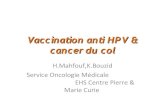 Vaccination anti HPV & cancer du col