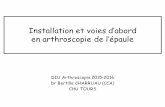 Installation & voies d'abord - B. Charruau