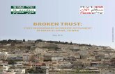 Broken Trust: State involvement in private settlement in Batan al