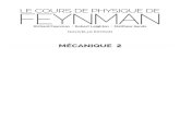 Le cours de physique de Feynman. Mecanique 2