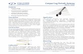 Compact Log Periodic Antenna