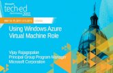 COS302: Using Windows Azure Virtual Machine Role